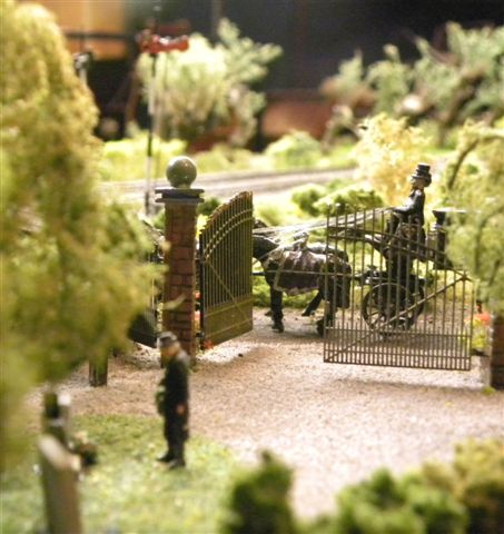 De Kempen rouwkoets met rouwende mankopie De Kempen rouwkoets met rouwende mankopie