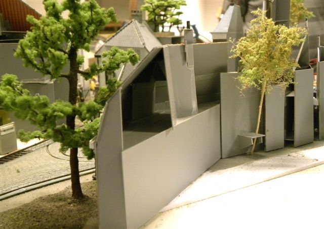 Veldhoven 1935 achterzijde winkels